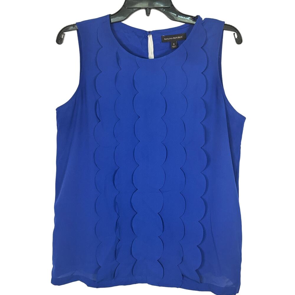 Banana Republic Scalloped Hem Tank Top